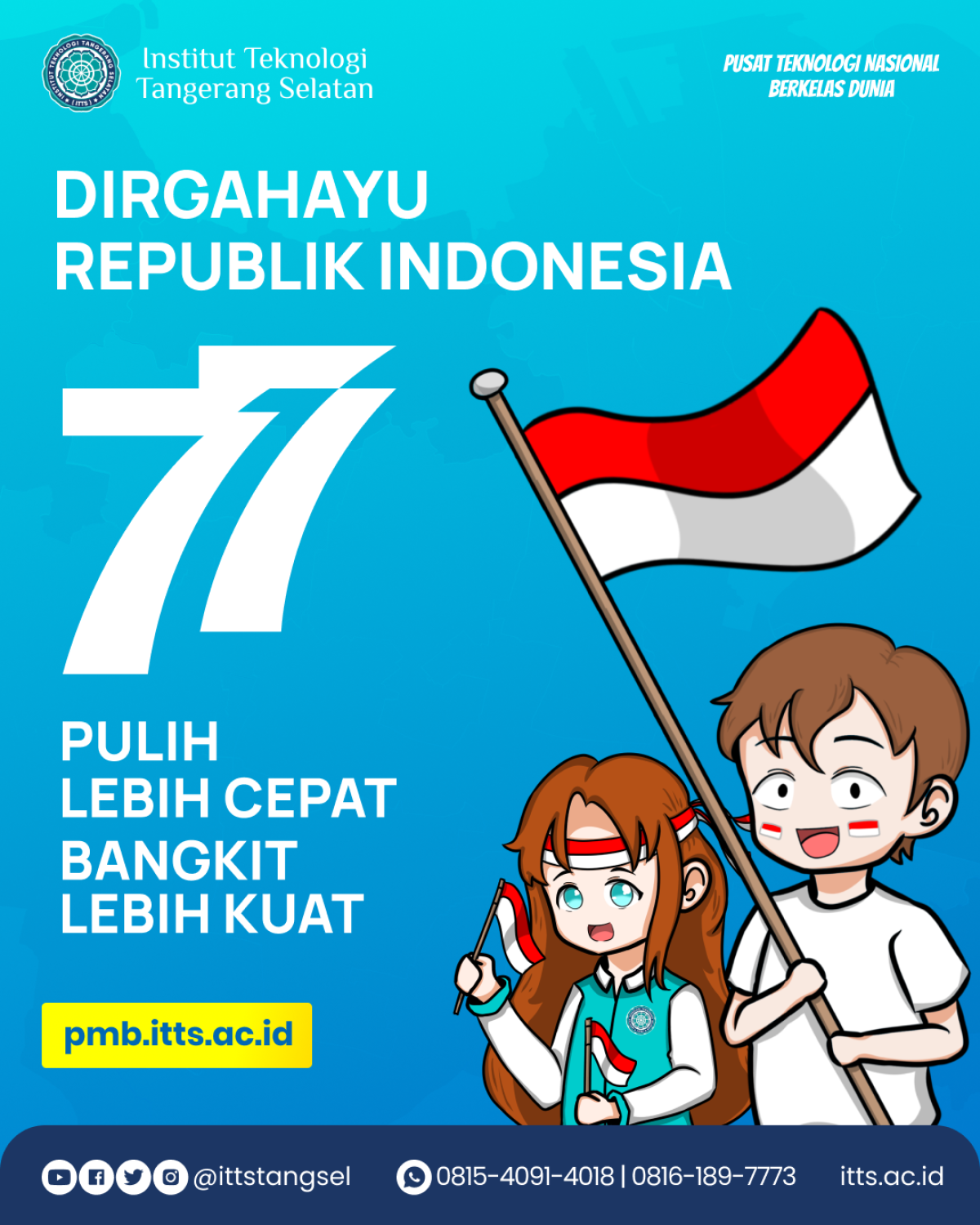 Hari Kemerdekaan Bangsa Indonesia yang ke-77
