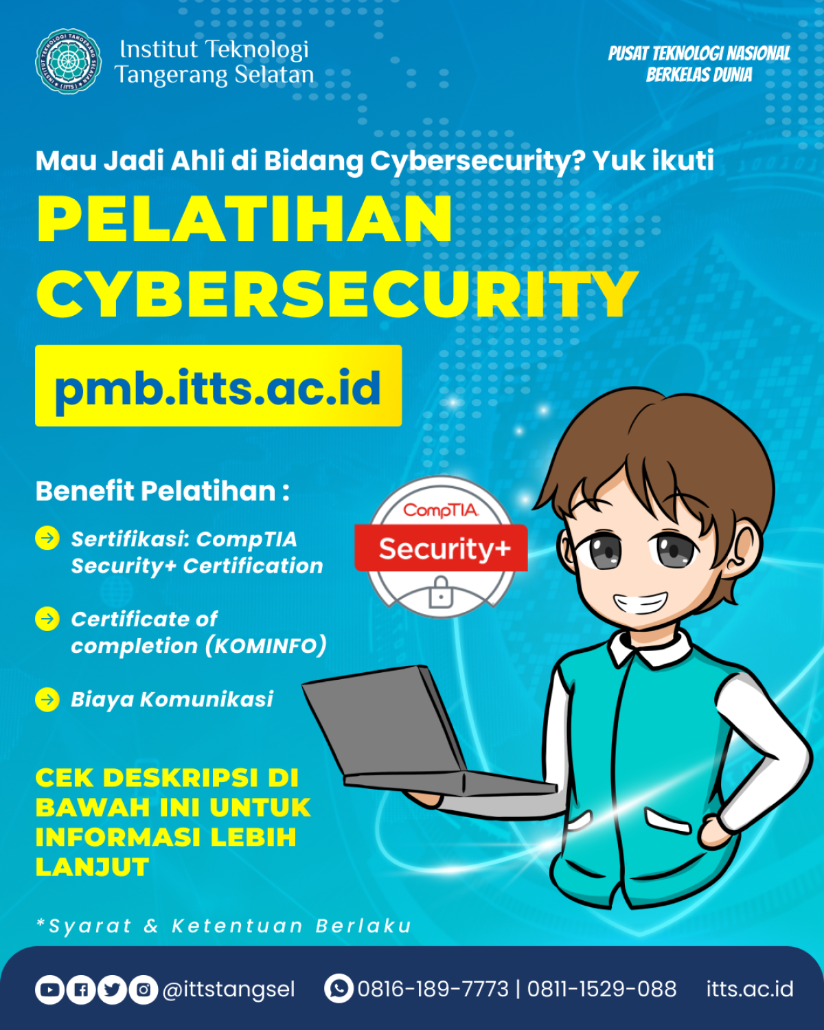 Pelatihan Cybersecurity Digitalent Kominfo
