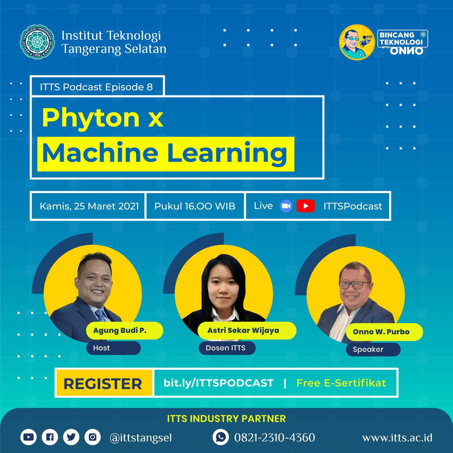 ITTSPODCAST Episode 8 - Phyton X Machine Learning