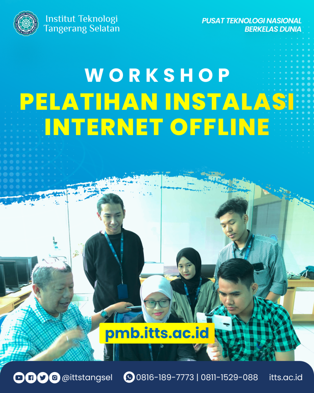 Workshop Pelatihan Instalasi Internet Offline Bersama Prof. Onno W. Purbo