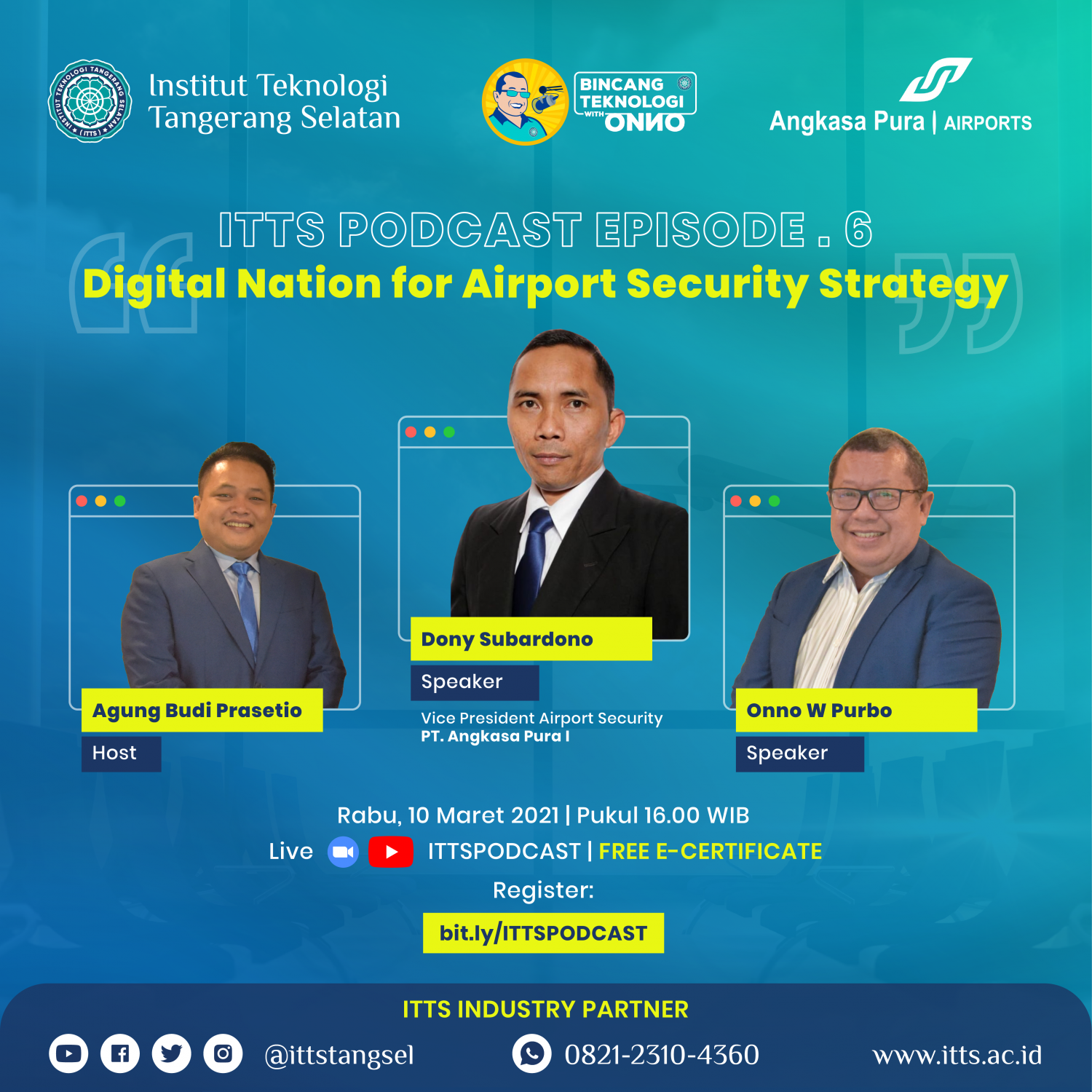 ITTSPODCAST Episode 6 - Digital Nation for Airport Security Strategy